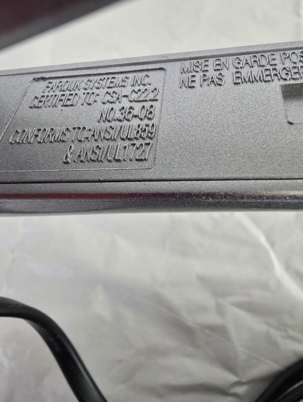 CHI Silver Hair Straightener Flat Iron - Silver - Picture 4 of 4